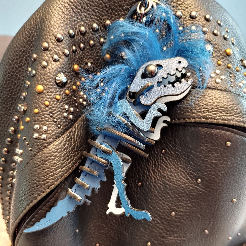 Coach Limited edition Mohawk Rexy Key Fob